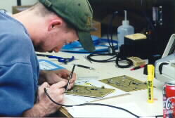RF board stuffing